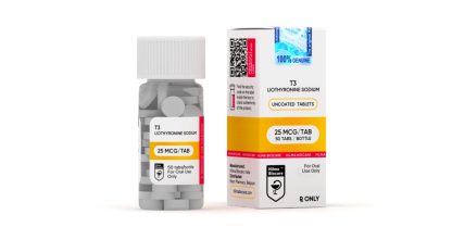 Hilma Biocare - T3 Liothyronine Sodium (25 mcg/50 tabs - pack)